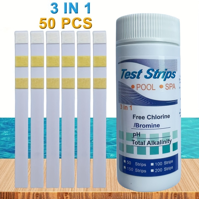 Water Testing Kit - Strisce per Test del Cloro e