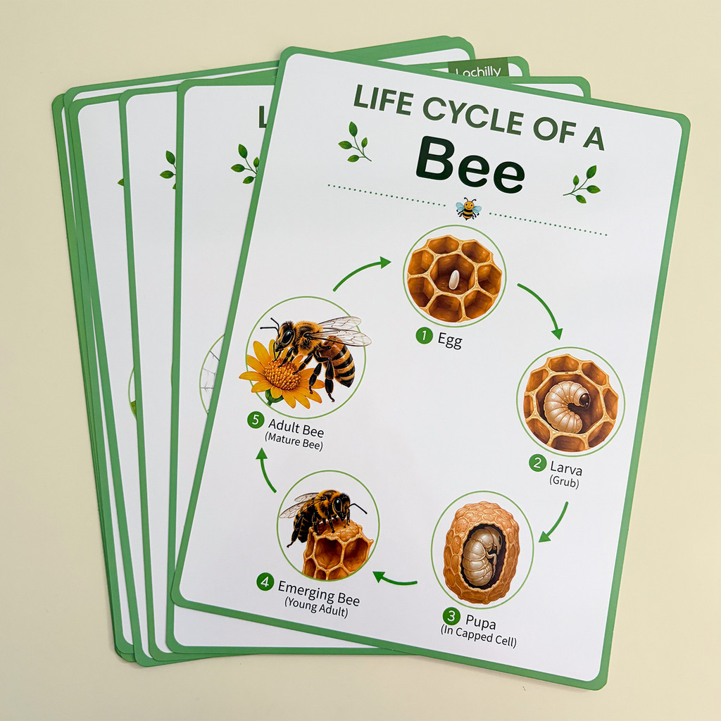 8 Poster Educativi sul Ciclo d - Science Nature recensione e prezzo